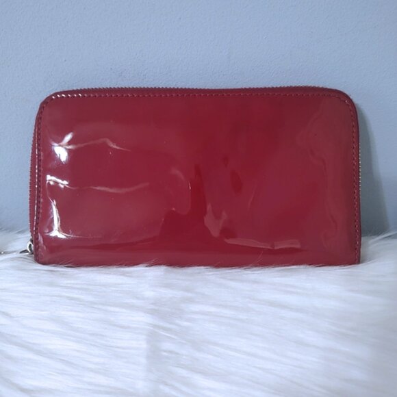 Chloe patent leather bow wallet full incl EUC - Picture 5 of 8